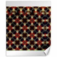 Kaleidoscope Image Background Canvas 11  X 14   by Nexatart