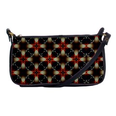 Kaleidoscope Image Background Shoulder Clutch Bags by Nexatart