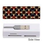 Kaleidoscope Image Background Memory Card Reader (Stick)  Front