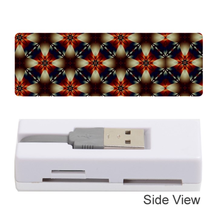 Kaleidoscope Image Background Memory Card Reader (Stick) 