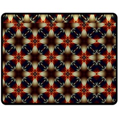 Kaleidoscope Image Background Double Sided Fleece Blanket (medium)  by Nexatart