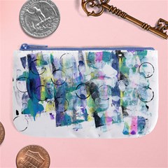 Background Color Circle Pattern Large Coin Purse by Nexatart