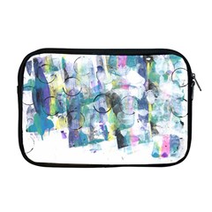 Background Color Circle Pattern Apple Macbook Pro 17  Zipper Case by Nexatart