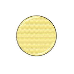 Pattern Yellow Heart Heart Pattern Hat Clip Ball Marker (10 pack)