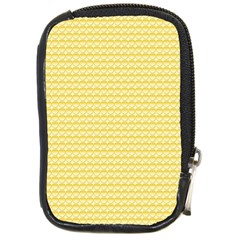 Pattern Yellow Heart Heart Pattern Compact Camera Cases