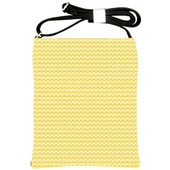 Pattern Yellow Heart Heart Pattern Shoulder Sling Bags