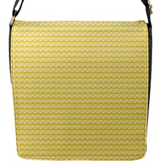 Pattern Yellow Heart Heart Pattern Flap Messenger Bag (s) by Nexatart