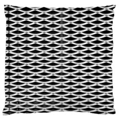 Expanded Metal Facade Background Standard Flano Cushion Case (two Sides) by Nexatart