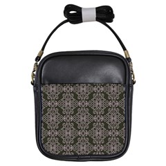 Line Geometry Pattern Geometric Girls Sling Bags by Nexatart