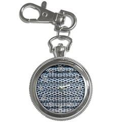 Texture Pattern Metal Key Chain Watches by Nexatart