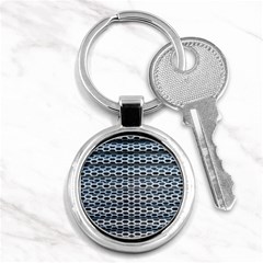 Texture Pattern Metal Key Chains (round)  by Nexatart