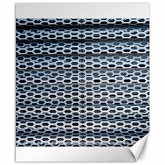 Texture Pattern Metal Canvas 8  X 10  by Nexatart