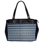 Texture Pattern Metal Office Handbags (2 Sides)  Front