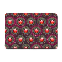 Abstract Circle Gem Pattern Small Doormat  by Nexatart