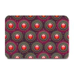 Abstract Circle Gem Pattern Plate Mats by Nexatart