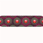 Abstract Circle Gem Pattern Large Bar Mats 32 x8.5  Bar Mat