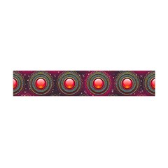 Abstract Circle Gem Pattern Flano Scarf (mini) by Nexatart