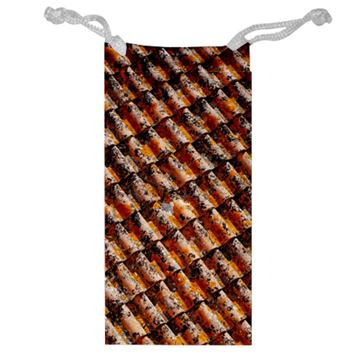 Dirty Pattern Roof Texture Jewelry Bag