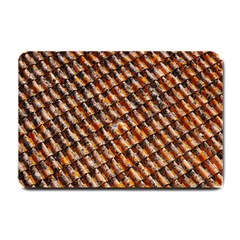 Dirty Pattern Roof Texture Small Doormat  by Nexatart