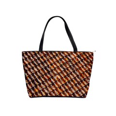 Dirty Pattern Roof Texture Shoulder Handbags by Nexatart