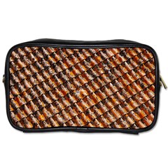 Dirty Pattern Roof Texture Toiletries Bags 2-side by Nexatart