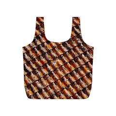 Dirty Pattern Roof Texture Full Print Recycle Bags (s)  by Nexatart