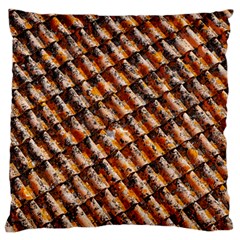 Dirty Pattern Roof Texture Large Flano Cushion Case (two Sides) by Nexatart