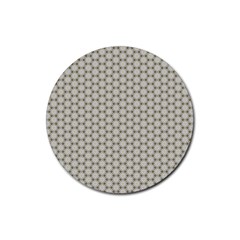 Background Website Pattern Soft Rubber Coaster (round)  by Nexatart