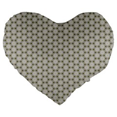 Background Website Pattern Soft Large 19  Premium Flano Heart Shape Cushions by Nexatart