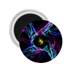 Abstract Art Color Design Lines 2.25  Magnets