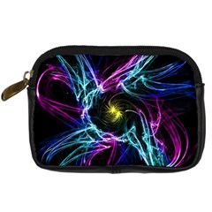 Abstract Art Color Design Lines Digital Camera Cases by Nexatart