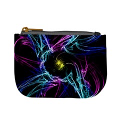 Abstract Art Color Design Lines Mini Coin Purses