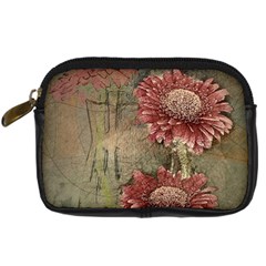 Flowers Plant Red Drawing Art Digital Camera Cases by Nexatart