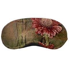 Flowers Plant Red Drawing Art Sleeping Masks by Nexatart