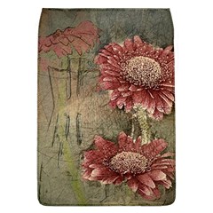 Flowers Plant Red Drawing Art Flap Covers (l)  by Nexatart