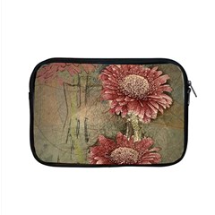 Flowers Plant Red Drawing Art Apple Macbook Pro 15  Zipper Case by Nexatart