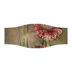 Flowers Plant Red Drawing Art Stretchable Headband by Nexatart