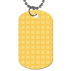 Pattern Background Texture Dog Tag (one Side) by Nexatart