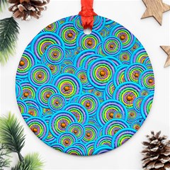 Digital Art Circle About Colorful Ornament (round) by Nexatart