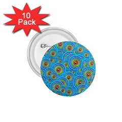 Digital Art Circle About Colorful 1 75  Buttons (10 Pack) by Nexatart