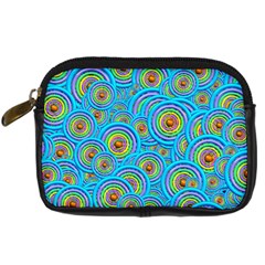 Digital Art Circle About Colorful Digital Camera Cases by Nexatart