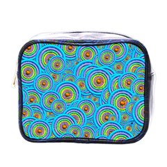 Digital Art Circle About Colorful Mini Toiletries Bags by Nexatart