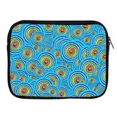 Digital Art Circle About Colorful Apple Ipad 2/3/4 Zipper Cases by Nexatart