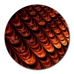 Fractal Mathematics Frax Round Mousepads by Nexatart