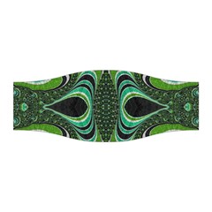 Fractal Art Green Pattern Design Stretchable Headband