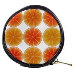 Orange Discs Orange Slices Fruit Mini Makeup Bags by Nexatart