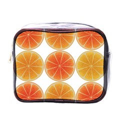 Orange Discs Orange Slices Fruit Mini Toiletries Bags by Nexatart