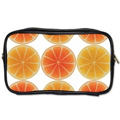 Orange Discs Orange Slices Fruit Toiletries Bags by Nexatart