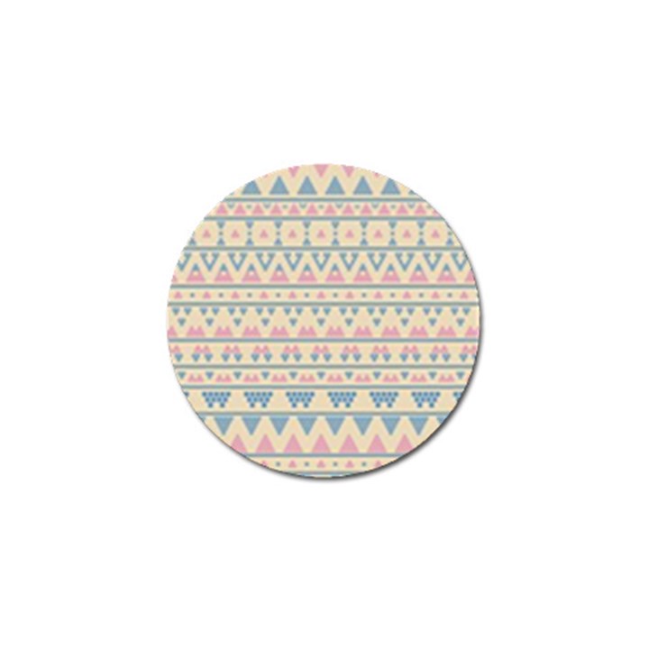 blue and pink tribal pattern Golf Ball Marker (10 pack)