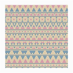 Blue And Pink Tribal Pattern Medium Glasses Cloth by berwies